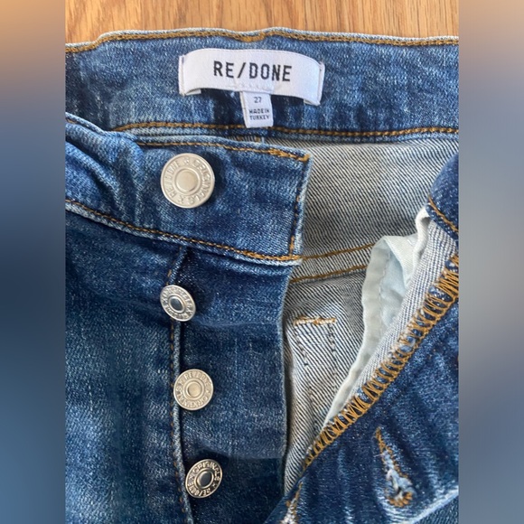 Redone 90s High Rise Loose Jeans in color Jetty - Picture 3 of 6